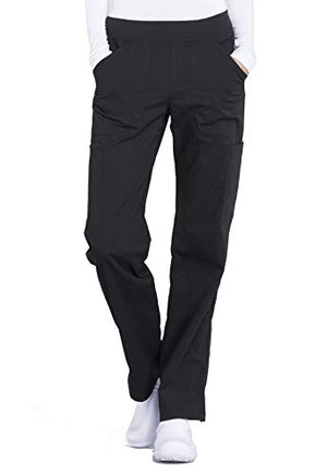 Workwear Professionals Scrubs for Women Pull-On Cargo Pant, Soft Stretch WW170