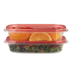 Rubbermaid TakeAlongs Square Food Storage Container, Divided, Single