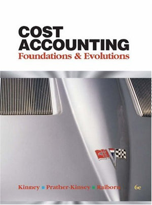 Cost Accounting: Foundations and Evolutions