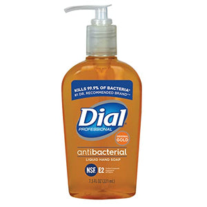 Dial Professional Gold Antibacterial Liquid Hand Soap, 1 Gallon Refill