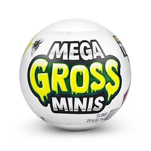 ZURU 5 Surprise Mega Gross Minis Mystery Pack [5 Grossest Surprise Miniature Toys Ever!], Green, (AZT77355GQ2)