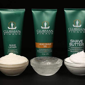 Clubman Shave Butter, Green, 6 Ounce