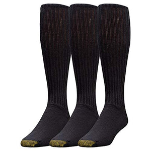 Gold Toe Men's Cotton Over-the-Calf Athletic Socks (3-Pack)