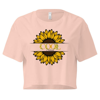 Crop Top,Short Sleeve T-Shirt for Girls | Relaxed Fit Cropped Tee for Causal Wear Street Style, Gym, Festival & Lounge Look Pale Pink
