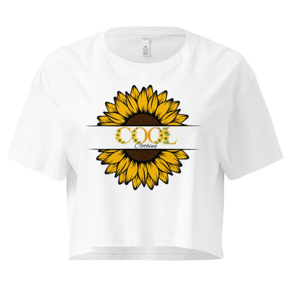 Crop Top,Short Sleeve T-Shirt for Girls | Relaxed Fit Cropped Tee for Causal Wear Street Style, Gym, Festival & Lounge Look White