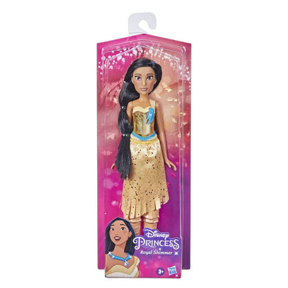Disney Princess Royal Shimmer Pocahontas Fashion Doll, Accessories Included