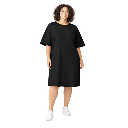 Cool Clothing Women’s 100% Cotton Sleep Shirt – Loose Fit Knee-Length Nightgown, with Permanent Color (Yellow, ONE SIZE)