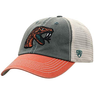 Top of the World Oklahoma State Cowboys Men's Relaxed Fit Adjustable Mesh Offroad Hat Team Color Icon, Adjustable