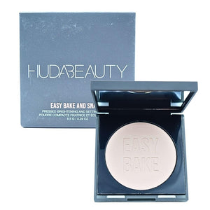 HUDA BEAUTY Easy Bake and Snatch Pressed Talc-Free Brightening and Setting Powder Cupcake