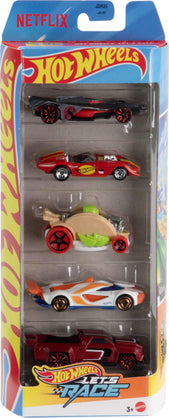 Mattel - Hot Wheels 1:64 Let's Race 5-Pack