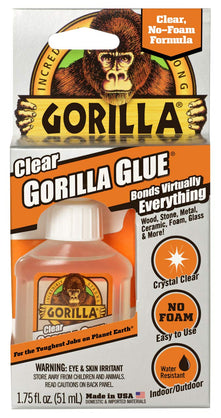 Gorilla Black Duct Tape, 1.88" x 12 yd, Black, (Pack of 1)