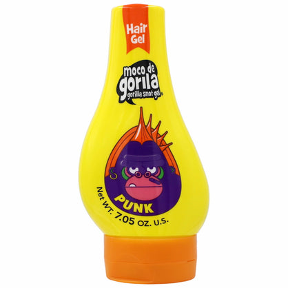 Moco de Gorila Punk Squizz Hair Styling Gel for Long Lasting Hold, Unisex 7.05 oz Squeeze Bottle