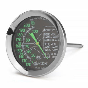 CDN Glowing Large Instant Read Meat and Poultry Roasting Thermometer