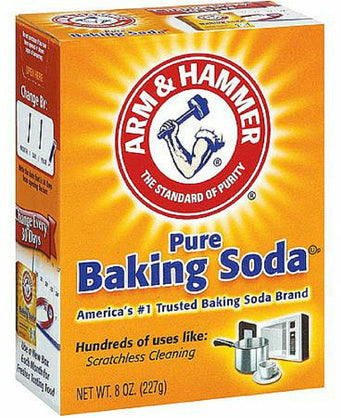 ARM & HAMMER Pure Baking Soda 8 oz (Pack of 4)