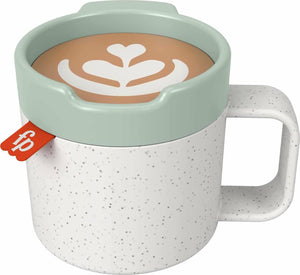 Fisher-Price Rattle-a-Latte Coffee Cup Teether Sensory Toy for Infant Ages 3+ Months, Unisex, New