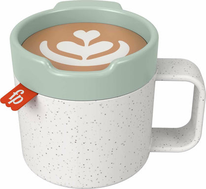 Fisher-Price Rattle-a-Latte Coffee Cup Teether Sensory Toy for Infant Ages 3+ Months, Unisex, New