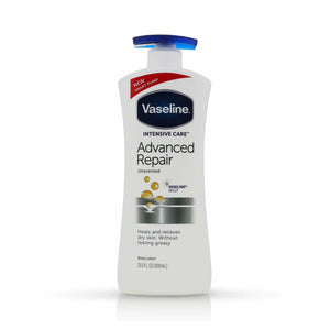 Vaseline Intensive Care Advanced Repair Unscented Healing Moisture Lotion, 20.3 oz (Pack of 2) C13