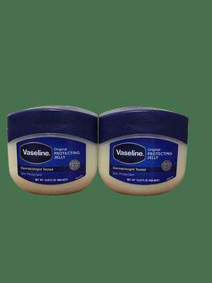 Vaseline Pure Petroleum Jelly, Original 15.22 Oz (2 Pack)