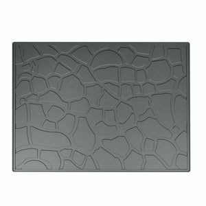 Under Sink Mats for Kitchen Cabinets and Bathroom Sinks 34" x 22" Flexible Silicone Under Sink Liner with Drain Hole Thick Rubber Mat that Protects Cabinet from Sink Leak with bonus Faucet Drip Mat