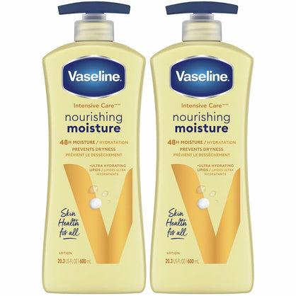 Vaseline Intensive Care Essential Healing Lotion - 20.3 oz - 2 pk