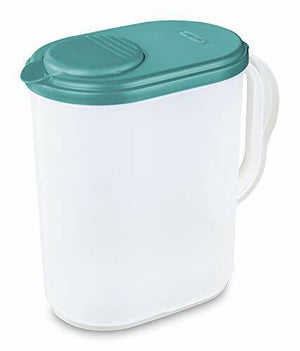 Sterilite 1-Gallon Pitcher w/Blue Lid