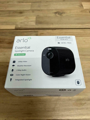 Arlo VMC2030B Essential Spotlight Wireless Camera (New)