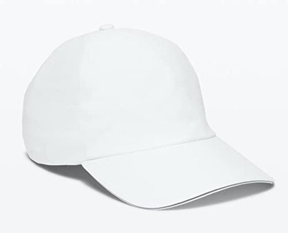Lululemon Fast and Free Women's Run Hat (White), One Size