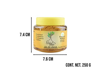 Linseed Hair Gel (8.8 oz) - Natural products- Fights Hair Loss - No alcohol, No sulfates, No Parabens, No Silicon