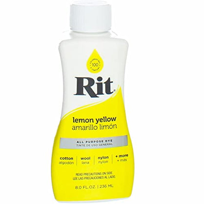 Rit Dye Powder Dye 1-1/8 Ounce - Pack of 3, Lemon Yellow