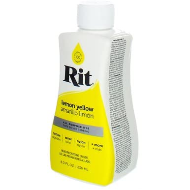 Rit Dye Powder Dye 1-1/8 Ounce - Pack of 3, Lemon Yellow