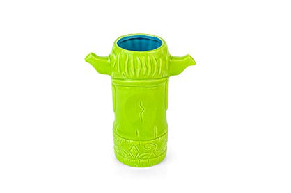 Geeki Tikis Star Wars Master Yoda Mug | Official Star Wars Collectible Tiki Style Ceramic Cup | Holds 12 Ounces