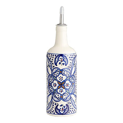 Ceramic Oil or Vinegar Bottle Dispenser