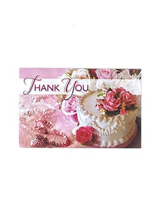 Thank You Card Set 40 Pieces, Thank You Gift Cards in Envelopes with 5 Designs in Vibrant Colors, Bulk Pack Card Notes for Baby Showers, Wedding, Birthdays, Baby Shower