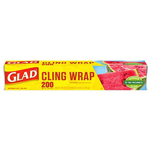 Glad Cling Wrap 200 sq ft