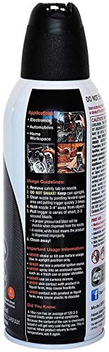 Falcon Dust-Off Electronics Compressed Gas Duster 10 Oz (4 Pack)