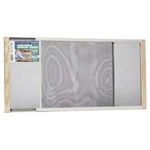 WB Marvin Frost King AWS1545 Adjustable Window Screen, 15in High x Fits 25-45in Wide, 25-45 W
