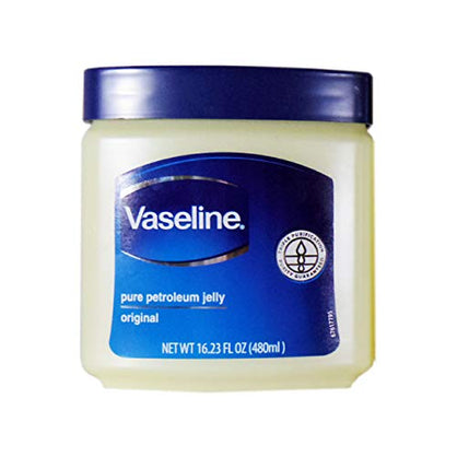Vaseline Pure Petroleum Jelly, Original 16.23 Oz - 480 ml