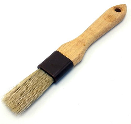 Royal Industries Bastry Brush, Wood Handle, Natural Boar Bristle, Plastic Band, Commercial Grade
