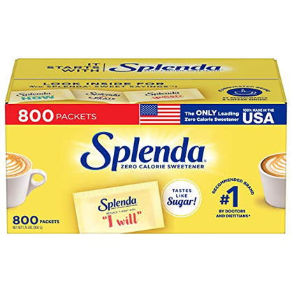 Splenda No Calorie Sweetener Value Pack