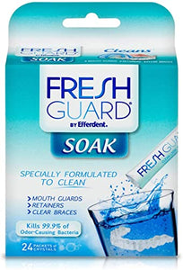 Fresh Guard Soak for Retainers Mouthguards Braces