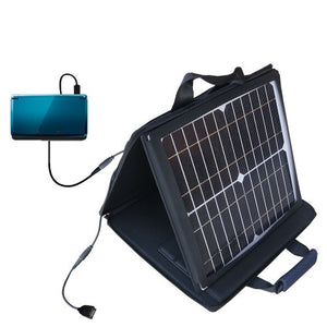 Gomadic Nintendo 3DS Compatible SunVolt Portable High Power Solar Charger Outlet- Speed Charge for Multiple Gadgets