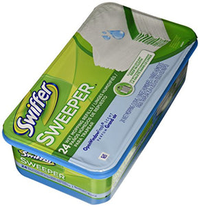 Swiffer 686696619636 PG-3231 Sweeper Wet Mopping Cloth Refill-Open Window Fresh-24 ct, 24 Count (Pack of 1), Multi