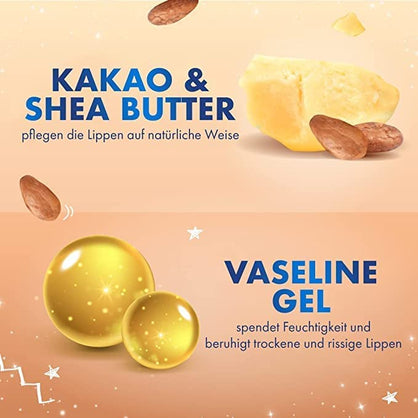 Vaseline Lip Therapy Stick, Cocoa Butter Variety Pack | Petroleum Jelly Vaseline Lip Balm | 4.8g each (4 Pack)