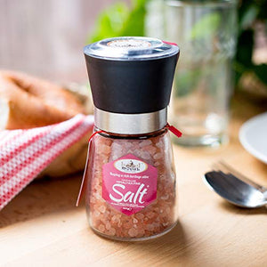 Mogul- Pink Himalayan Salt Crystals with Built-in Grinder