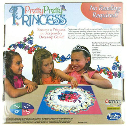 Big Game Toys~Pretty Pretty Princess Game Jewelry Dress Up Board Game 1990's Classic Includes BGT Backpack Storage Tote Tiara Necklaces