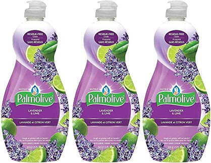 Palmolive Ultra Dish Liquid Lavender & Lime 591Ml (Pack of 3)